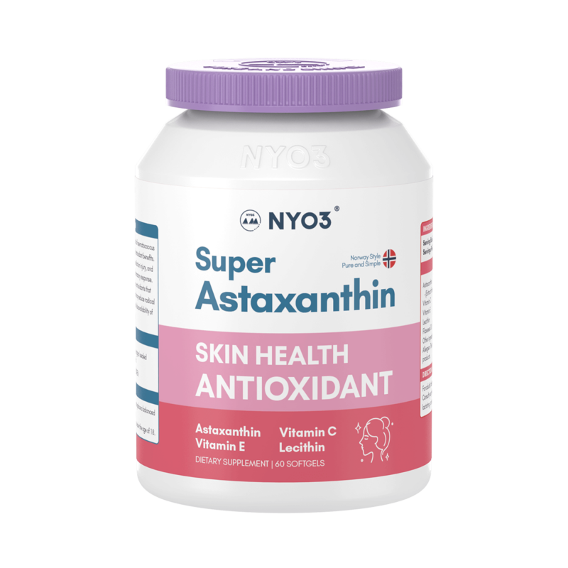 NYO3® Super Astaxanthin Softgels 500mg