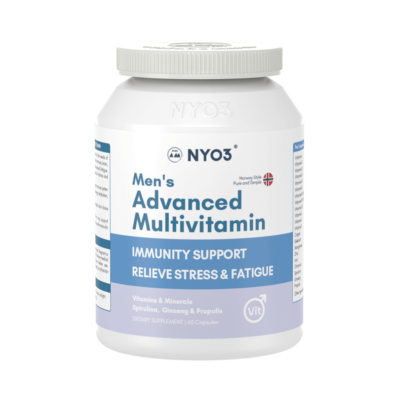 NYO3® Men’s Advanced Multivitamin Capsules 336mg