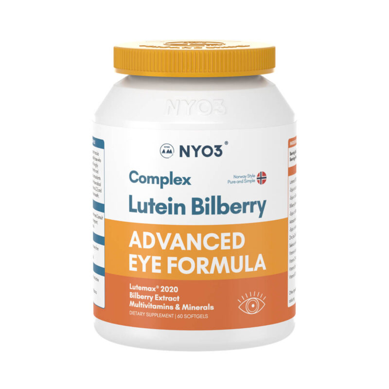 NYO3® Complex Lutein Bilberry Softgels 527mg