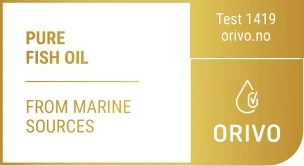 NYO3 Fish Oil 80 % Omega-3 tested by orivo