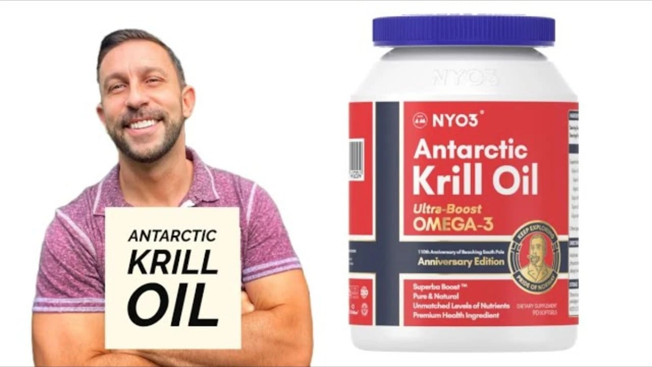 NYO3 Antarctic Krill Oil 1000mg Omega 3 Supplement 90 Softgels review by 911studios