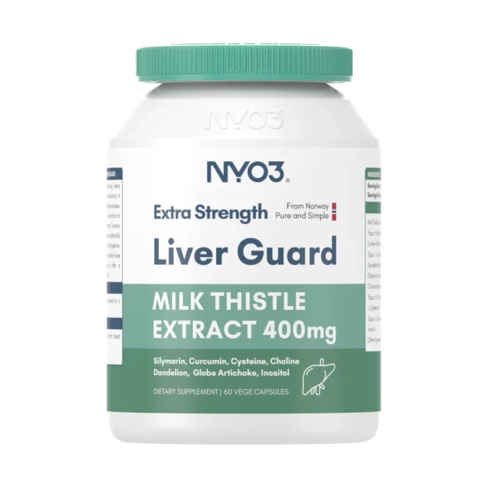 NYO3® Extra Strengh Liver Guard Vegetable Capsules