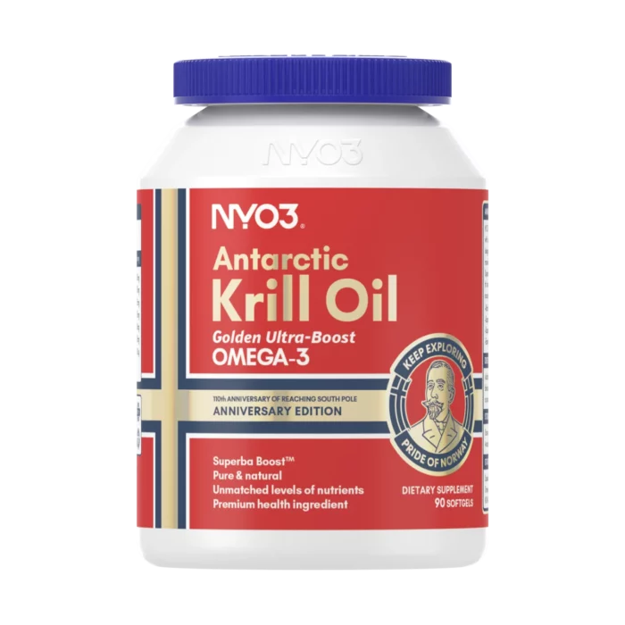 NYO3® Golden Ultra-boost Antarctic Krill Oil Softgels