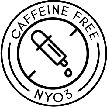 CAFFEINE FREE Web Black Logo