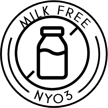 Milk Free Web Black Logo