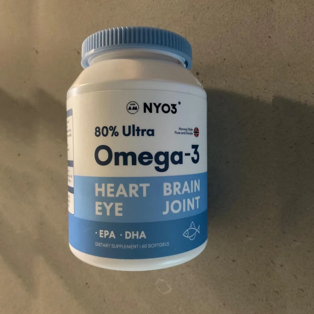 NYO3® 80 Ultra Omega 3 Fish Oil Softgels by Sr3333