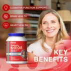 NYO3® Golden Ultra-boost Antarctic Krill Oil Softgels Key Benefits New