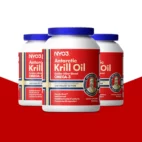 NYO3® Golden Ultra-boost Antarctic Krill Oil Softgels Three Bottles New