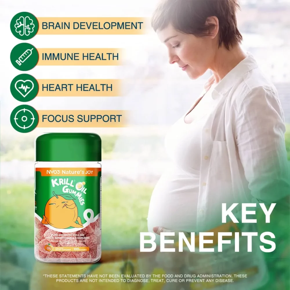 NYO3® 磷虾油软糖 135 毫克,欧米茄 3 软糖的主要益处 新产品 NYO3® 磷虾油软糖 135 毫克,欧米茄 3 软糖的主要益处 新产品