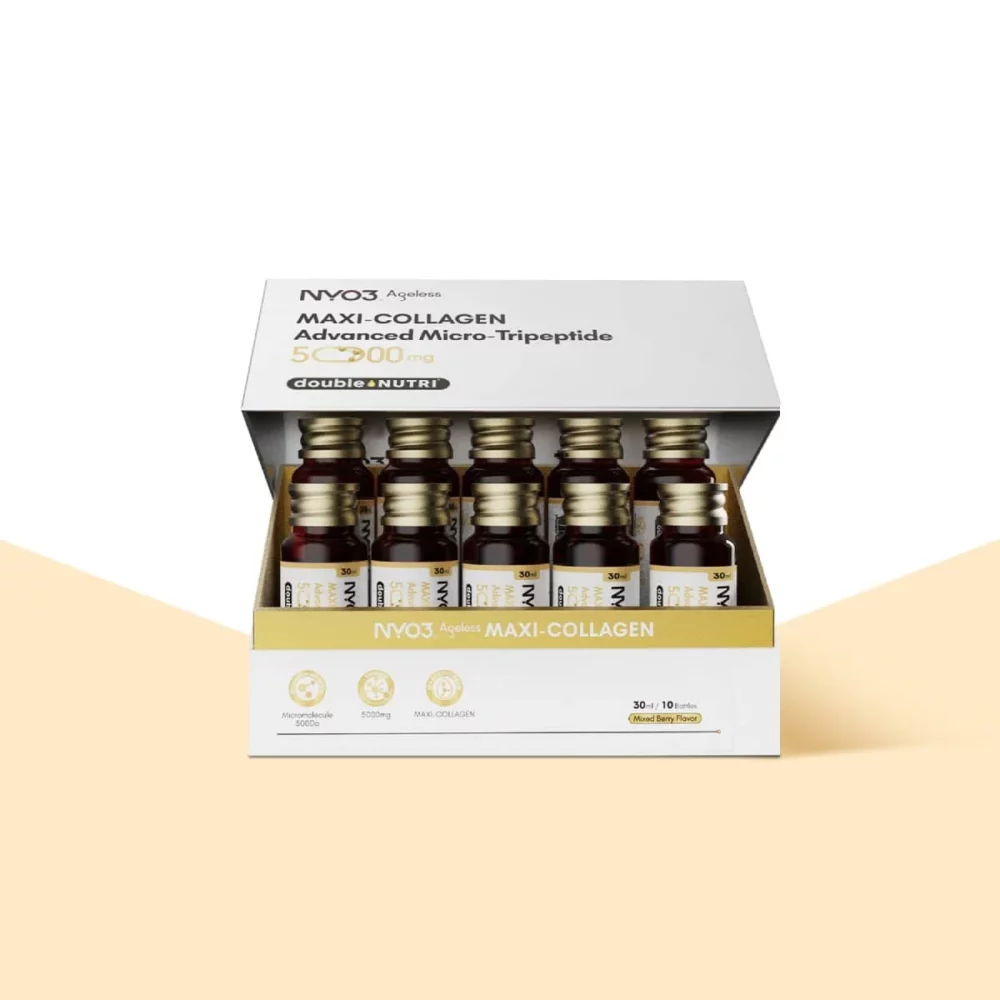 NYO3® Maxi Luqid Collagen Tripeptide One Pack New NYO3® Maxi Luqid Collagen Tripeptide One Pack New