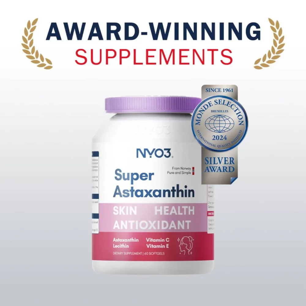 NYO3® 超级虾青素软胶囊 新奖项 NYO3® 超级虾青素软胶囊 新奖项