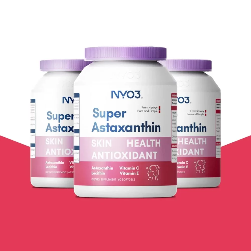 NYO3® 超级虾青素软胶囊 三瓶装 NYO3® 超级虾青素软胶囊 三瓶装