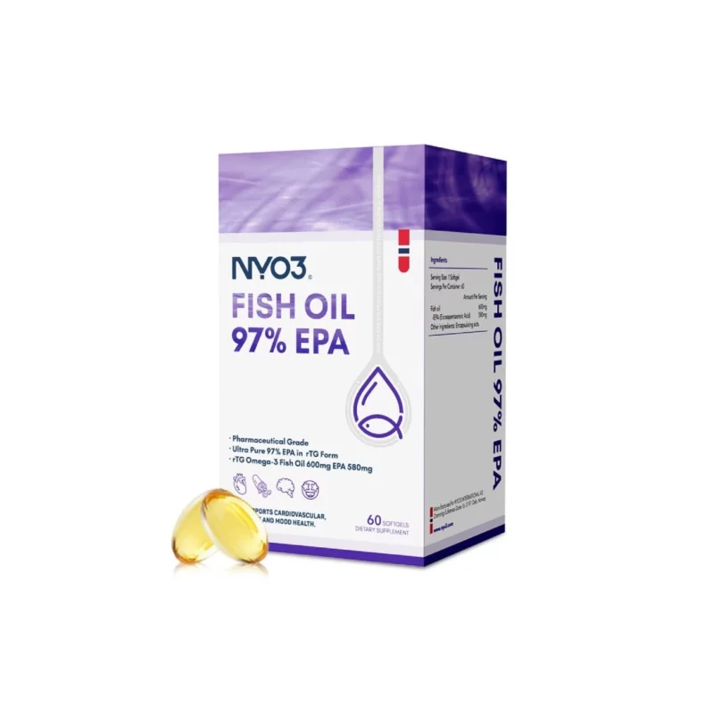 NYO3 97% High EPA Fish Oil Softgels New