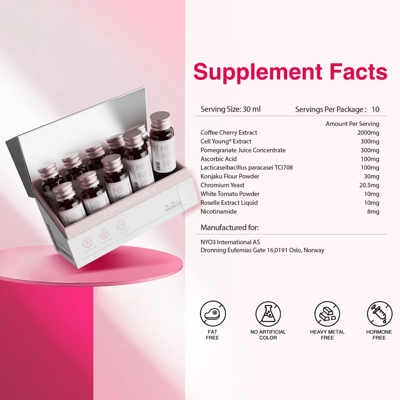 Buy Ultra White Cell Defence Elixier Online - NYO3®