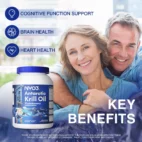 NYO3 Antarctic Krill Oil Softgels 70th Anniversary Limited Edition Key Benefits