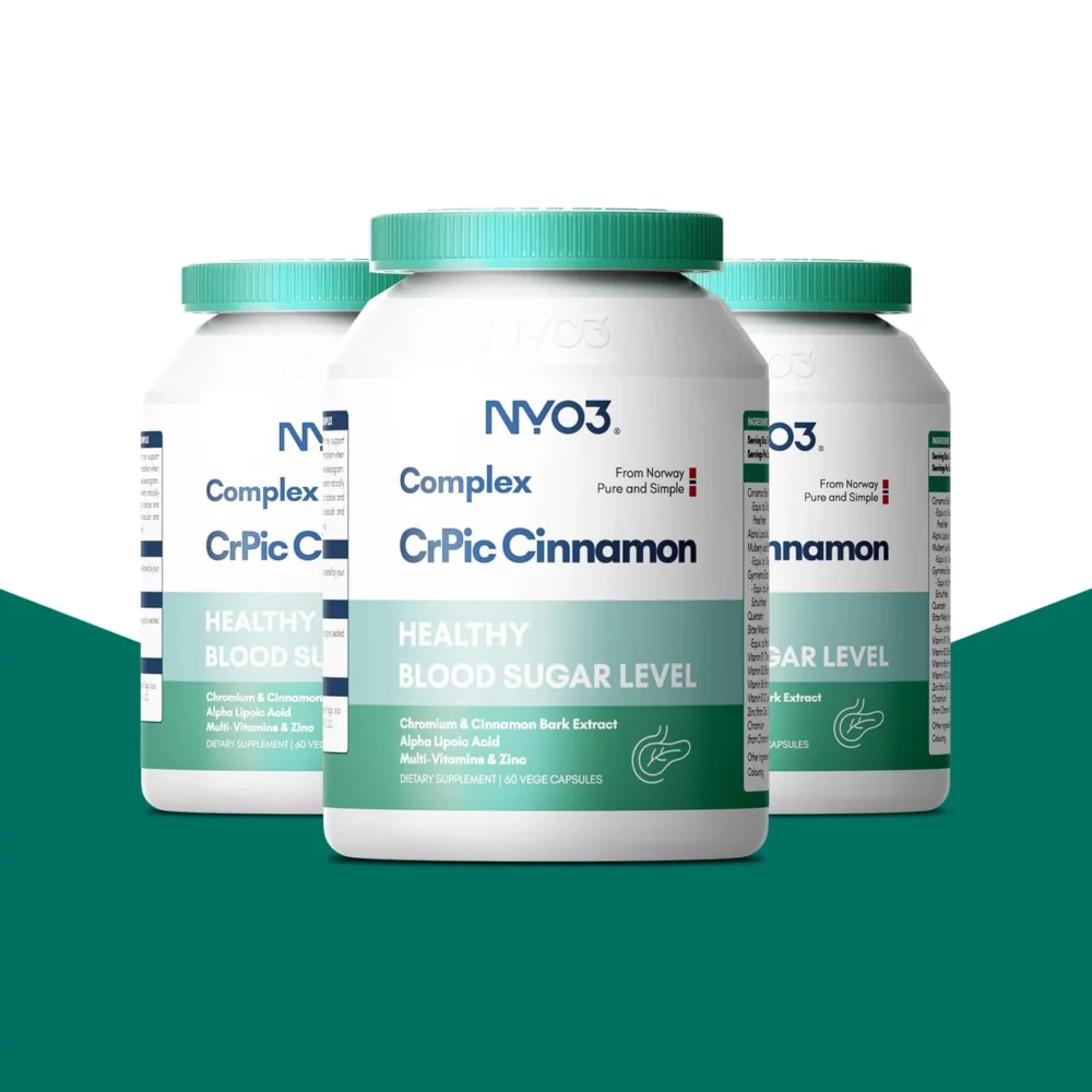NYO3 Complex Chromium Picolinate Cinnamon Capsules Three Bottles NYO3 Complex Chromium Picolinate Cinnamon Capsules Three Bottles