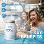 NYO3 Daily Digestive Probiotic Capsules Key Benefits New