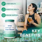 NYO3 Extra Strengh Liver Guard Vegetable Capsules Key Benefits New