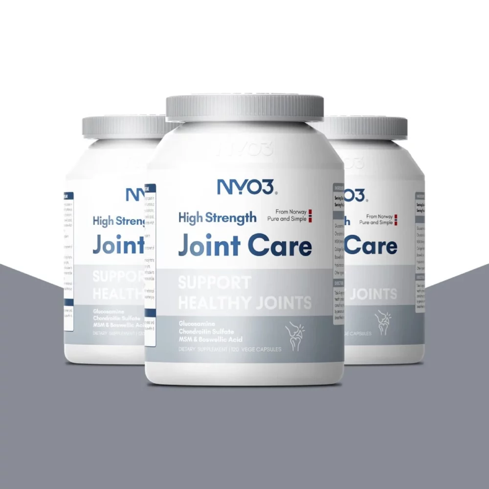 NYO3 High Strength Joint Support Softgels Three Bottles New NYO3 High Strength Joint Support Softgels Three Bottles New
