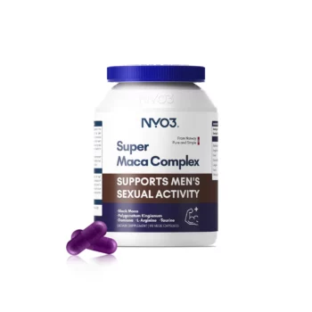 NYO3 Organic Black Maca Root Vegan Capsules