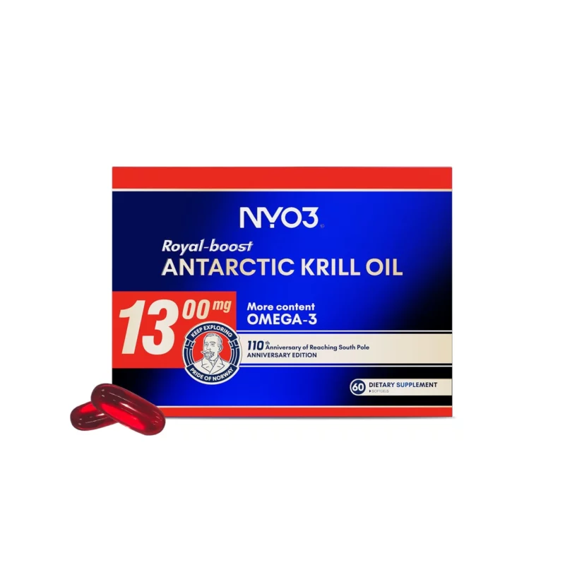 NYO3 Royal-boost Antarctic Krill Oil Softgels Anniversary Edition