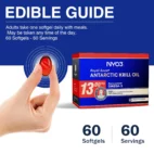 NYO3 Royal-boost Antarctic Krill Oil Softgels Anniversary Edition Dosage Guide