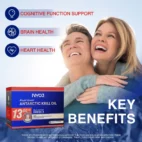 NYO3 Royal-boost Antarctic Krill Oil Softgels Anniversary Edition Key Benefits