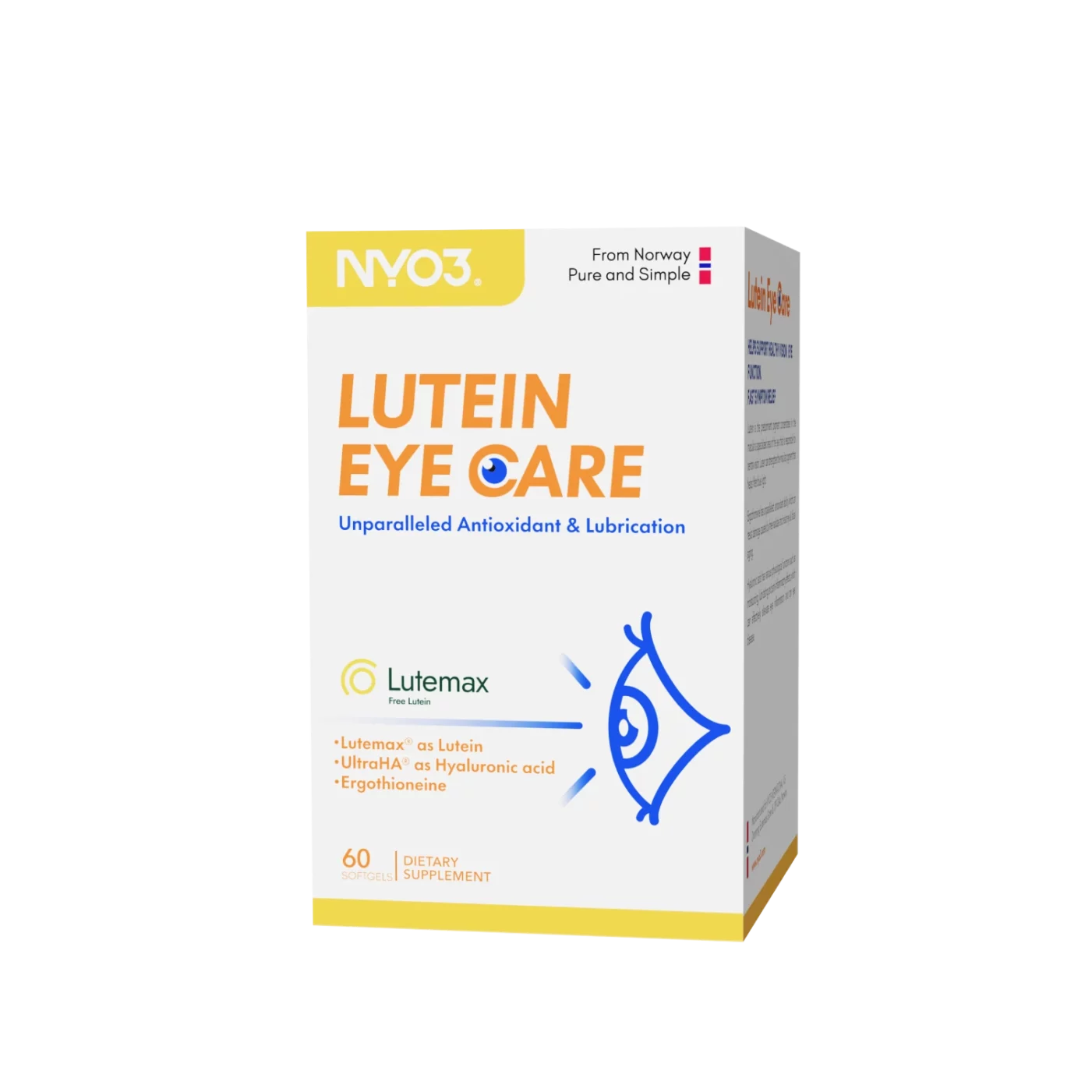 NYO3 Billberry Extract & Lutein Softgels