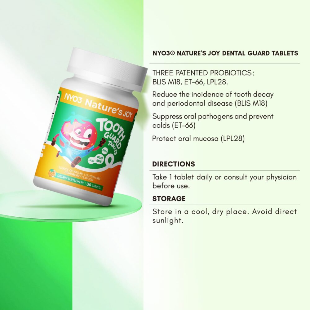 NYO3 Nature's Joy Teeth Guard Tablets Introduction NYO3 Nature's Joy Teeth Guard Tablets Introduction