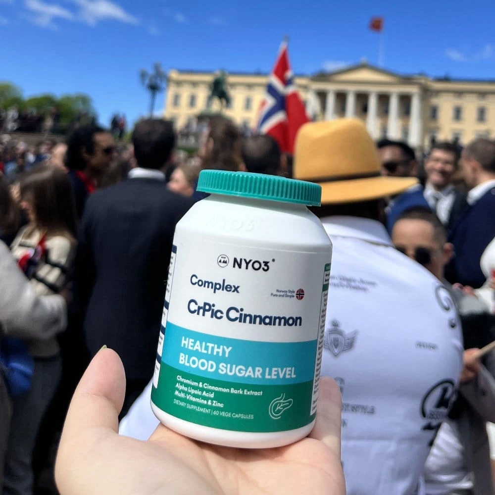 NYO3 Complex Chromium Picolinate Cinnamon Capsule Showcase