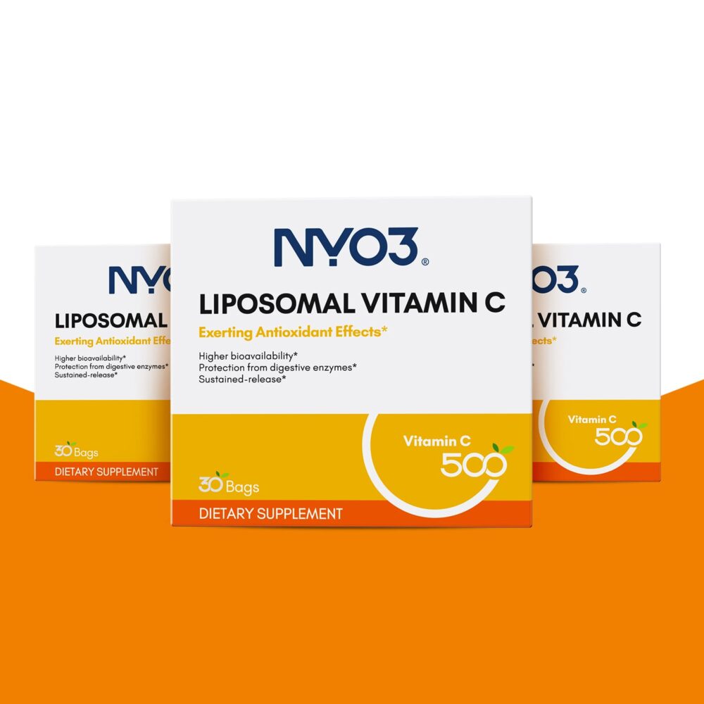 NYO3 Liposomal Vitamin C Powder Three Packs NYO3 Liposomal Vitamin C Powder Three Packs