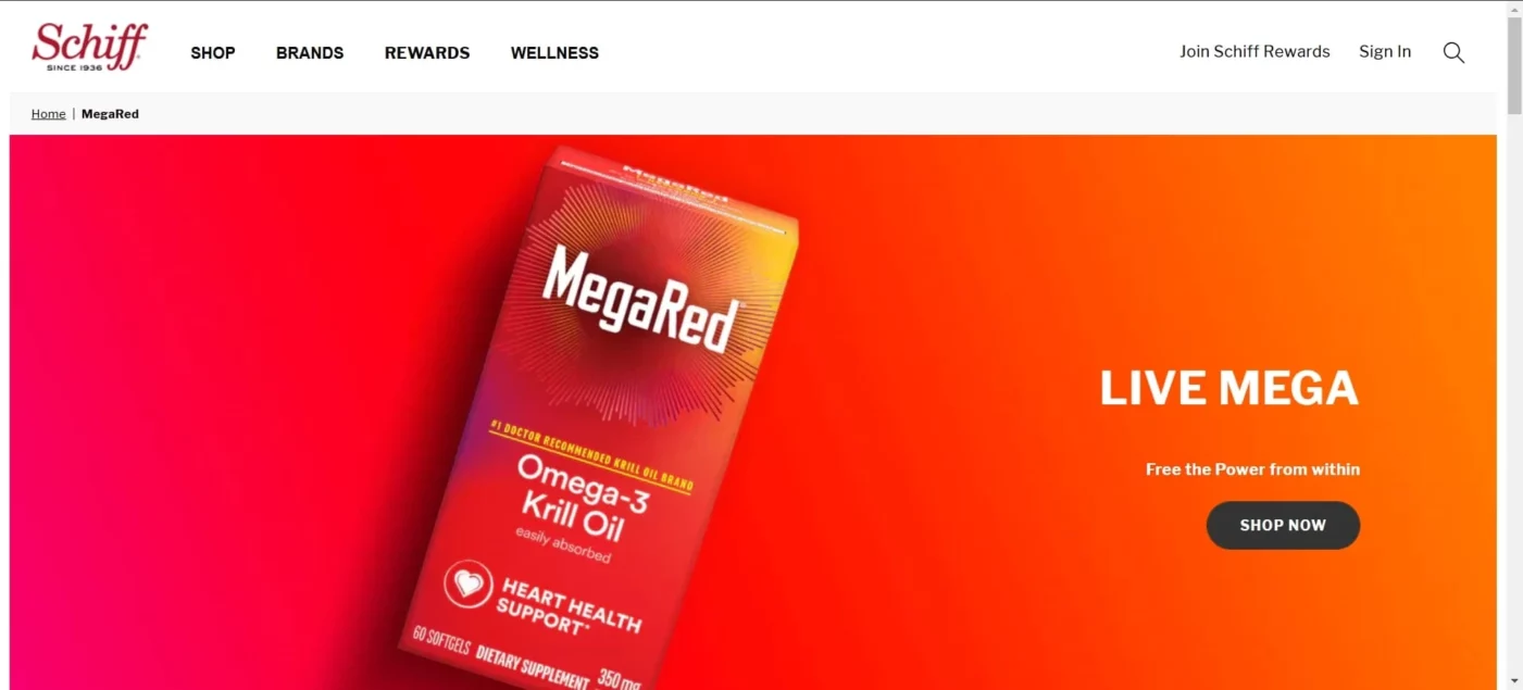 Omega 3 Supplement Brands MegaRed
