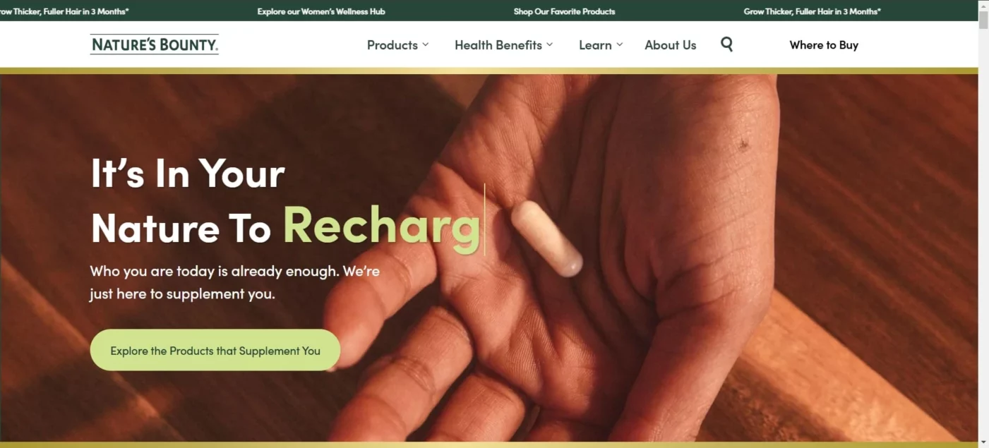 Omega 3 Supplement Brands Natures Bounty