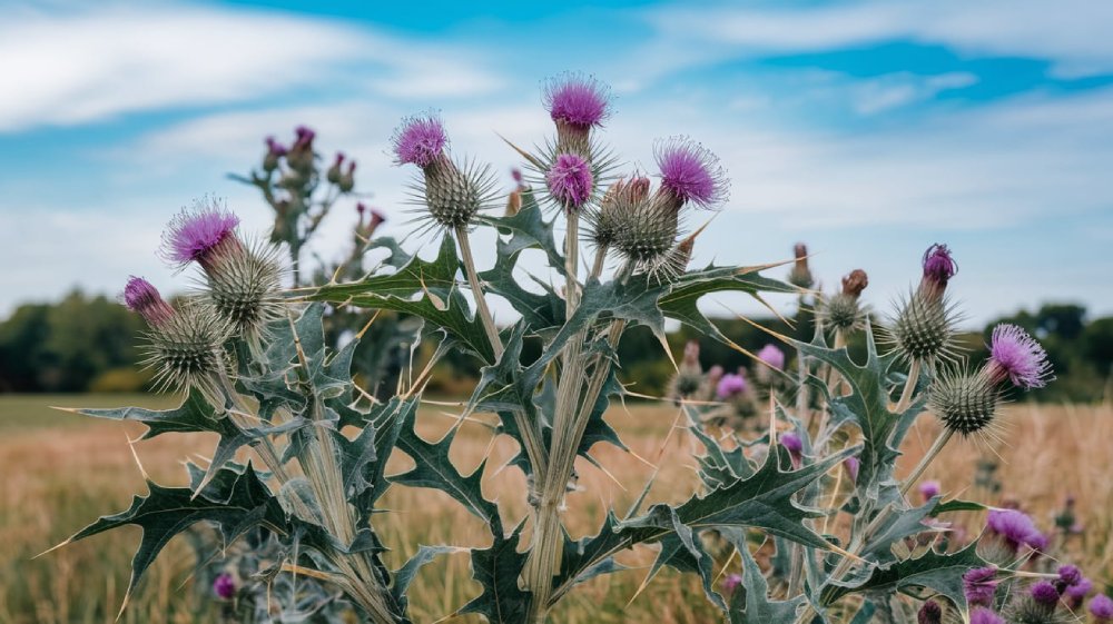 Active Constituents of Milk Thistle Photo