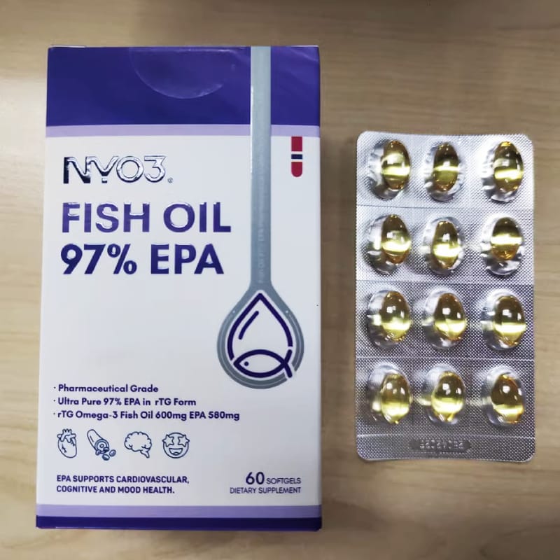 NYO3 97% High EPA Fish Oil Softgels Reviewed by Customer6