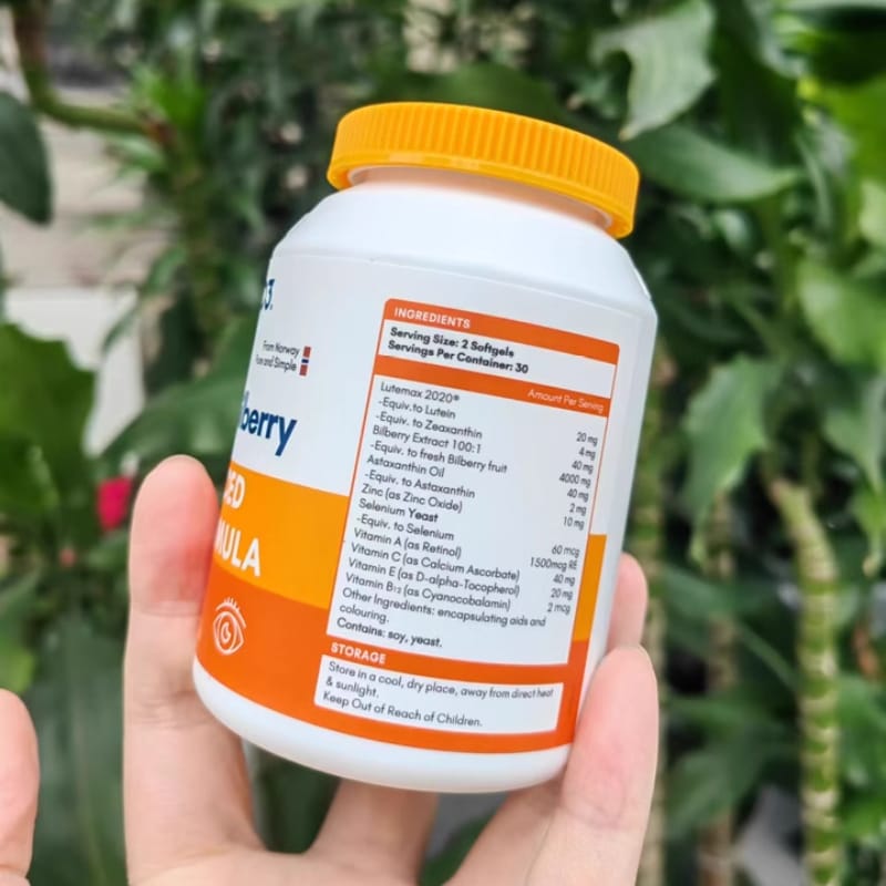 NYO3 Complex Lutein Bilberry Softgels Reviewed by Customer5