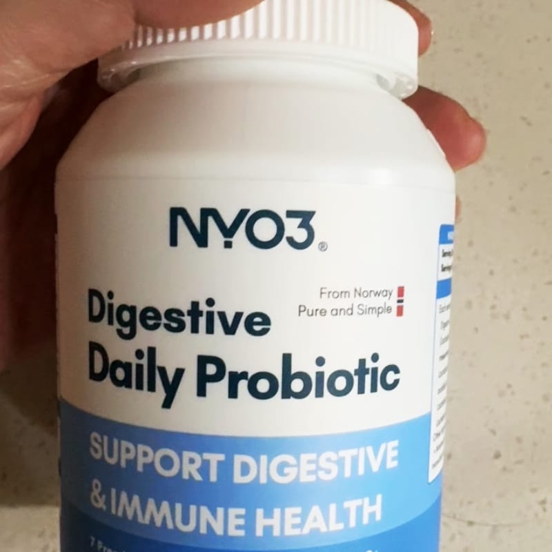 NYO3 Daily Digestive Probiotic Capsules Reviewed by Customer1