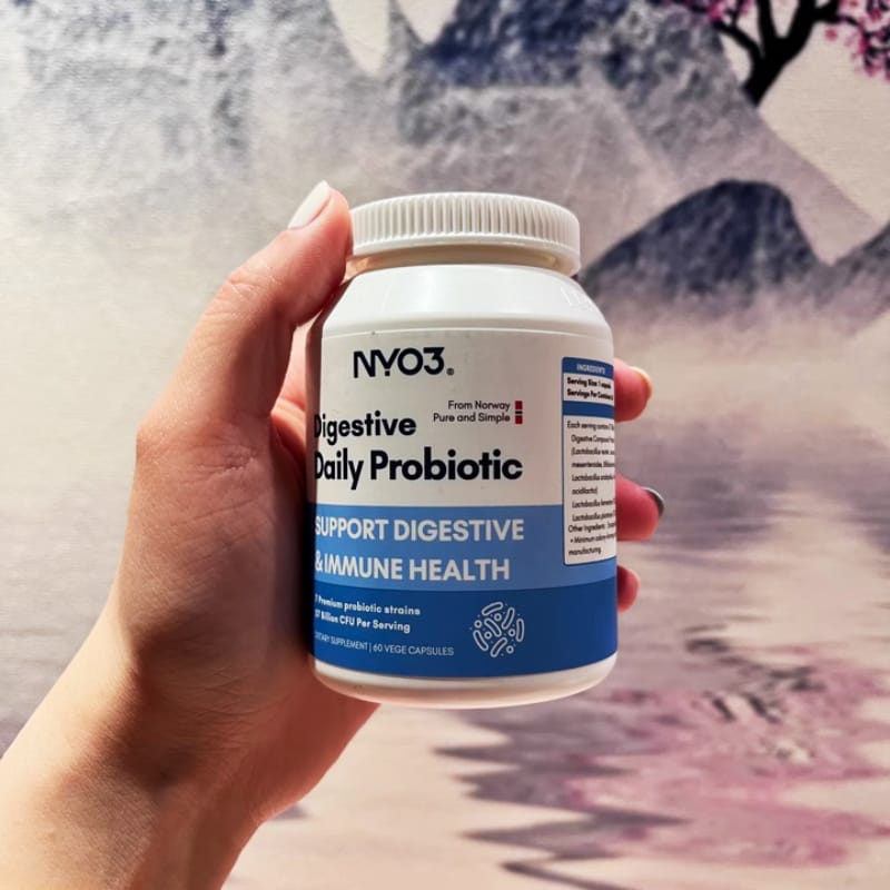 NYO3 Daily Digestive Probiotic Capsules Reviewed by Customer3