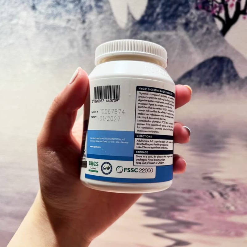NYO3 Daily Digestive Probiotic Capsules Reviewed by Customer4