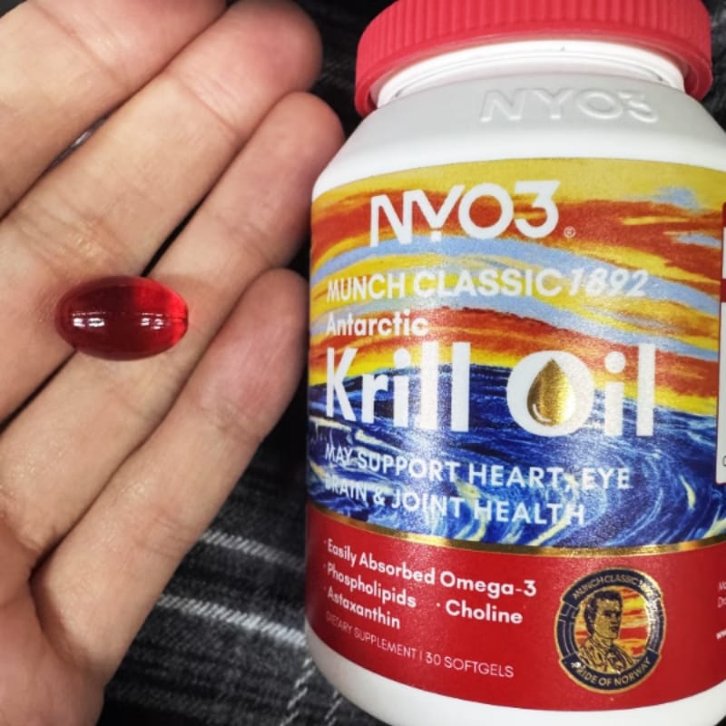 NYO3 MUNCH CLASSIC 1892 Antarctic Krill Oil Softgels Reviewed by Customer4