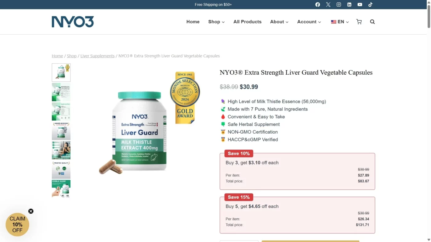 Best Milk Thistle Brands NYO3