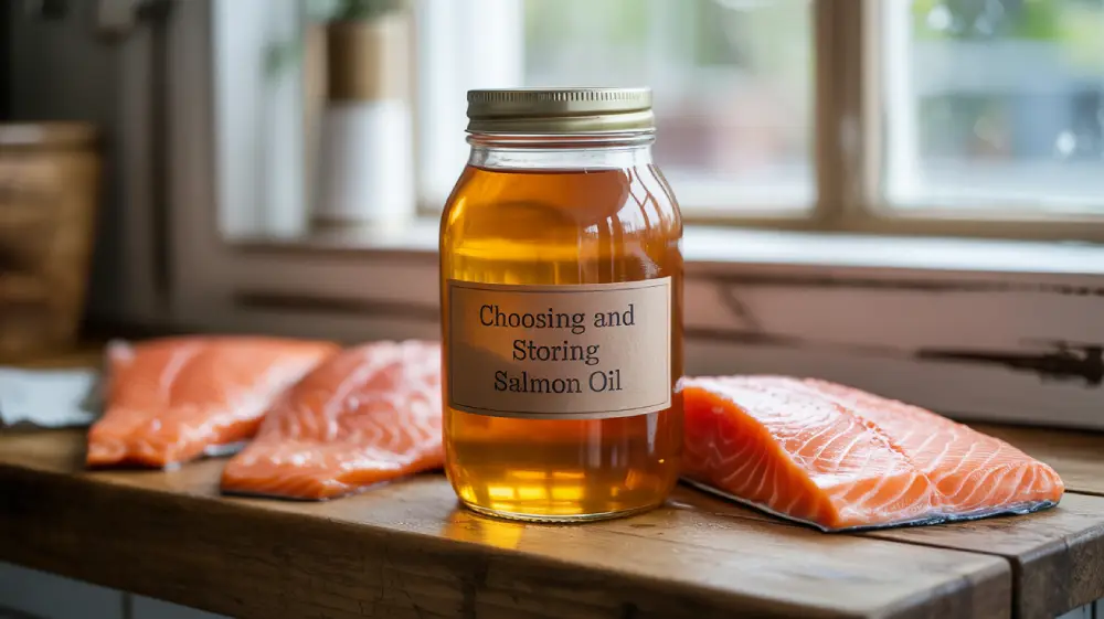 Choosing and Storing Salmon Oil