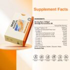 NYO3 Anti-inflammation Salmon Oil Softgels Supplement Facts