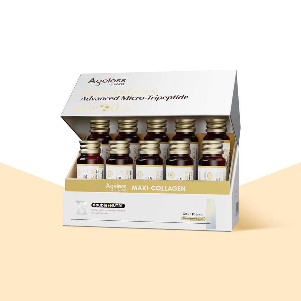 NYO3 Maxi Luqid Collagen Tripeptide Pro Showcase NYO3 Maxi Luqid Collagen Tripeptide Pro Showcase