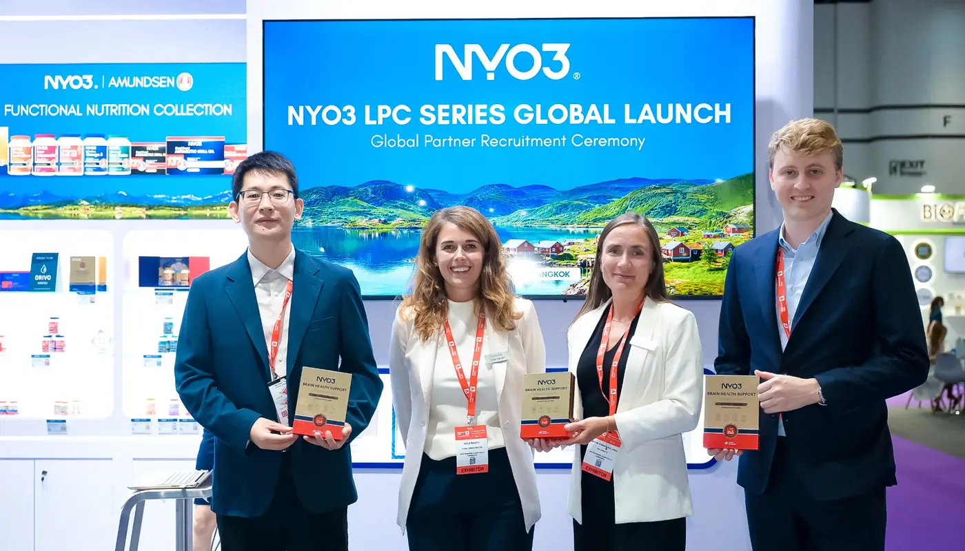 nyo3 vitafoods asia 2026 global partner recruitment ceremony